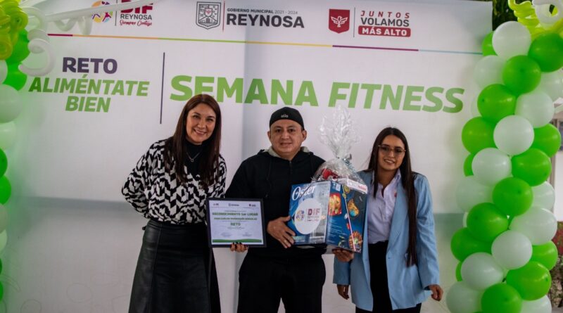 DIF Reynosa Concluye con Éxito Reto Aliméntate Bien