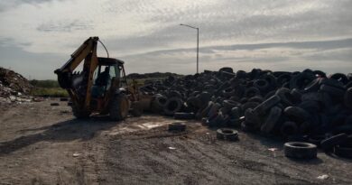 Desazolva Gobierno de Reynosa Dren Los Almendros