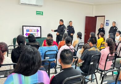 Guardia Estatal de Género Imparte Plática Informativa a Personal de SEDENA