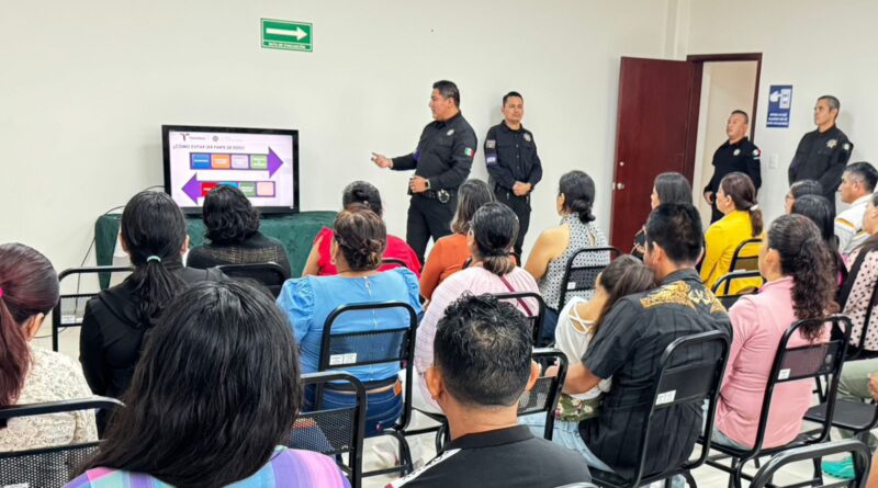 Guardia Estatal de Género Imparte Plática Informativa a Personal de SEDENA